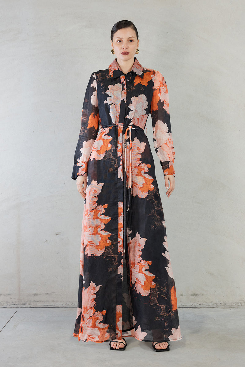 ISABELLA DRESS - AUTUMN PRINT