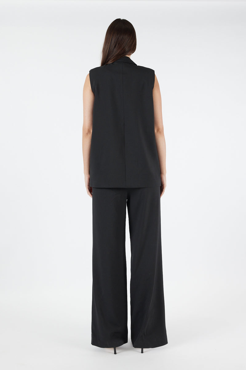 ROSA TAILORED PANT BLACK