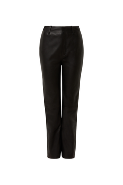 LEATHER PANT BLACK